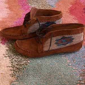 Beautiful tribal moccasins